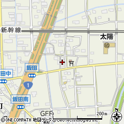 静岡県浜松市中央区飯田町1555周辺の地図