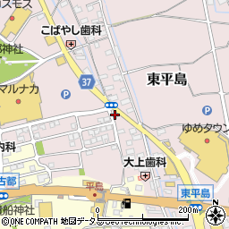 浜焼太郎　東平島店周辺の地図