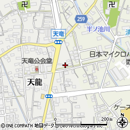 静岡県磐田市天龍334周辺の地図