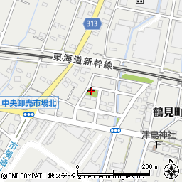 鶴寿公園周辺の地図