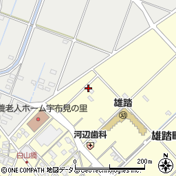 静岡県浜松市中央区雄踏町宇布見7381周辺の地図
