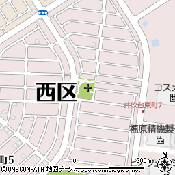 東井吹福谷公園周辺の地図