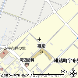 静岡県浜松市中央区雄踏町宇布見7344周辺の地図