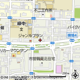 光伸本社ビル周辺の地図