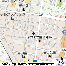 三重県津市幸町19-17周辺の地図