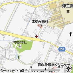 株式会社アザレ三重本舗周辺の地図