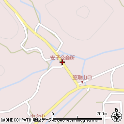 安子公会所周辺の地図