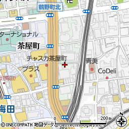 松村工芸大阪北支店周辺の地図
