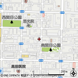 関西自動車株式会社　バス配車センター周辺の地図