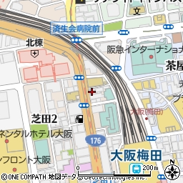 株式会社コスモ大阪営業所周辺の地図
