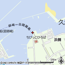 日間賀島（北港）ＦＴ（名鉄海上観光船）周辺の地図