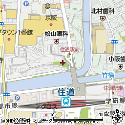 大阪府大東市赤井1丁目5周辺の地図