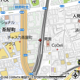 てつたろう 梅田中崎町店周辺の地図