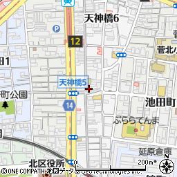 花菊商店周辺の地図