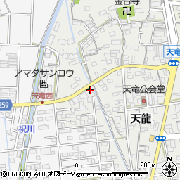 静岡県磐田市天龍233周辺の地図