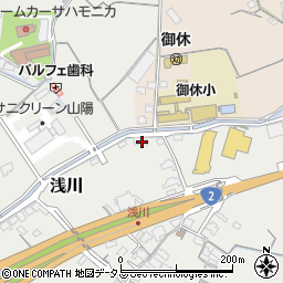 岡山県岡山市東区浅川299周辺の地図