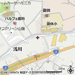 岡山県岡山市東区浅川299周辺の地図