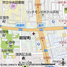 静岡県浜松市中央区紺屋町307周辺の地図