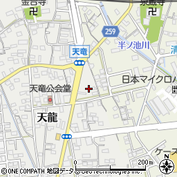 静岡県磐田市天龍278周辺の地図