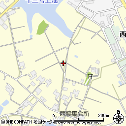 兵庫県神戸市西区岩岡町西脇周辺の地図