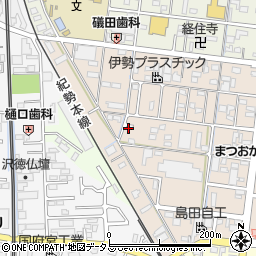 三重県津市幸町20-23周辺の地図