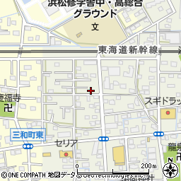 静岡県浜松市中央区飯田町767周辺の地図