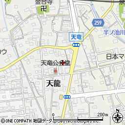 静岡県磐田市天龍286周辺の地図