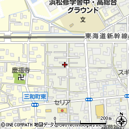 静岡県浜松市中央区飯田町769周辺の地図