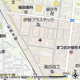 三重県津市幸町20-29周辺の地図