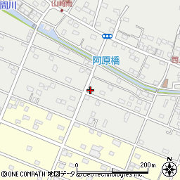 静岡県浜松市中央区雄踏町山崎3848周辺の地図