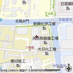 阪神センコー運輸株式会社周辺の地図