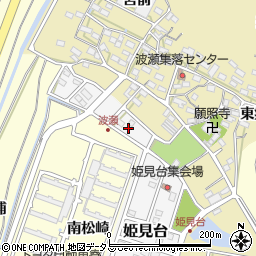愛知県田原市姫見台36周辺の地図