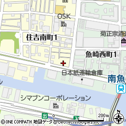中島クリーニングセンター周辺の地図