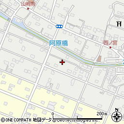 静岡県浜松市中央区雄踏町山崎3850周辺の地図