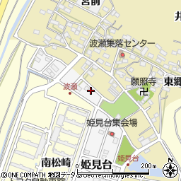 愛知県田原市姫見台26周辺の地図
