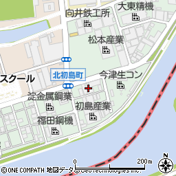 亀田製作所周辺の地図