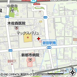 静岡県磐田市中泉2274周辺の地図