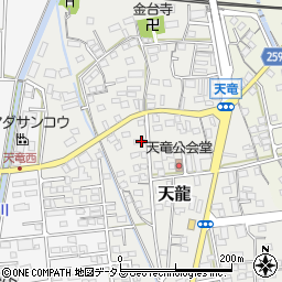 静岡県磐田市天龍303周辺の地図