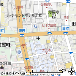 静岡県浜松市中央区神明町315周辺の地図