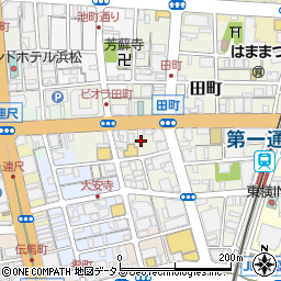 静岡県浜松市中央区田町325周辺の地図