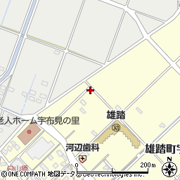 静岡県浜松市中央区雄踏町宇布見7383周辺の地図