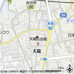 静岡県磐田市天龍335周辺の地図