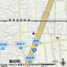 株式会社エコワーク　浜松営業所周辺の地図