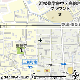 静岡県浜松市中央区飯田町763周辺の地図