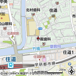 米田ふとん店周辺の地図
