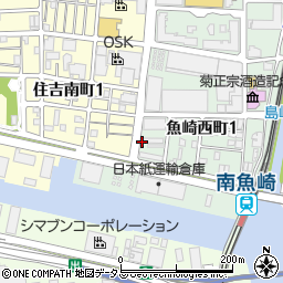 〒658-0026 兵庫県神戸市東灘区魚崎西町の地図