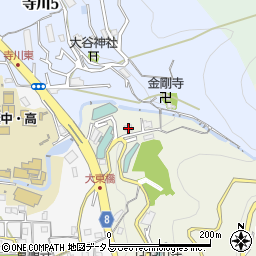 大阪府大東市中垣内1298周辺の地図