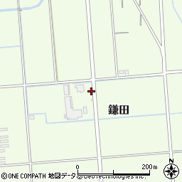 静岡県磐田市鎌田743周辺の地図