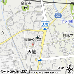 静岡県磐田市天龍288周辺の地図