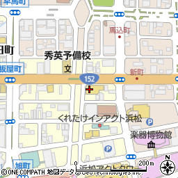 セブンイレブン浜松イーストタウン店周辺の地図